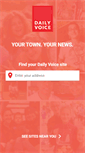 Mobile Screenshot of dailyvoice.com