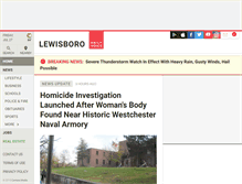 Tablet Screenshot of lewisboro.dailyvoice.com