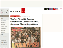 Tablet Screenshot of norwalk.dailyvoice.com