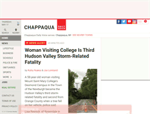 Tablet Screenshot of chappaqua.dailyvoice.com